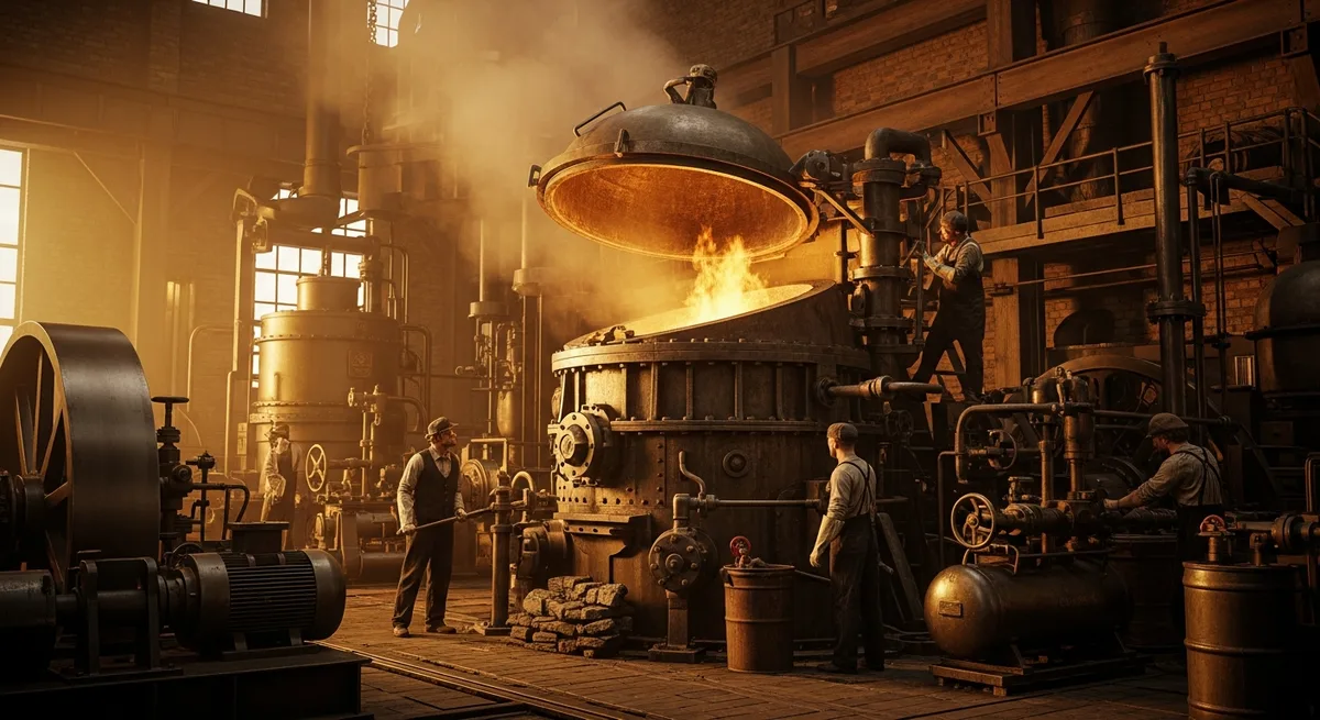 Piromanto sapnas: plieno gamybos alchemija